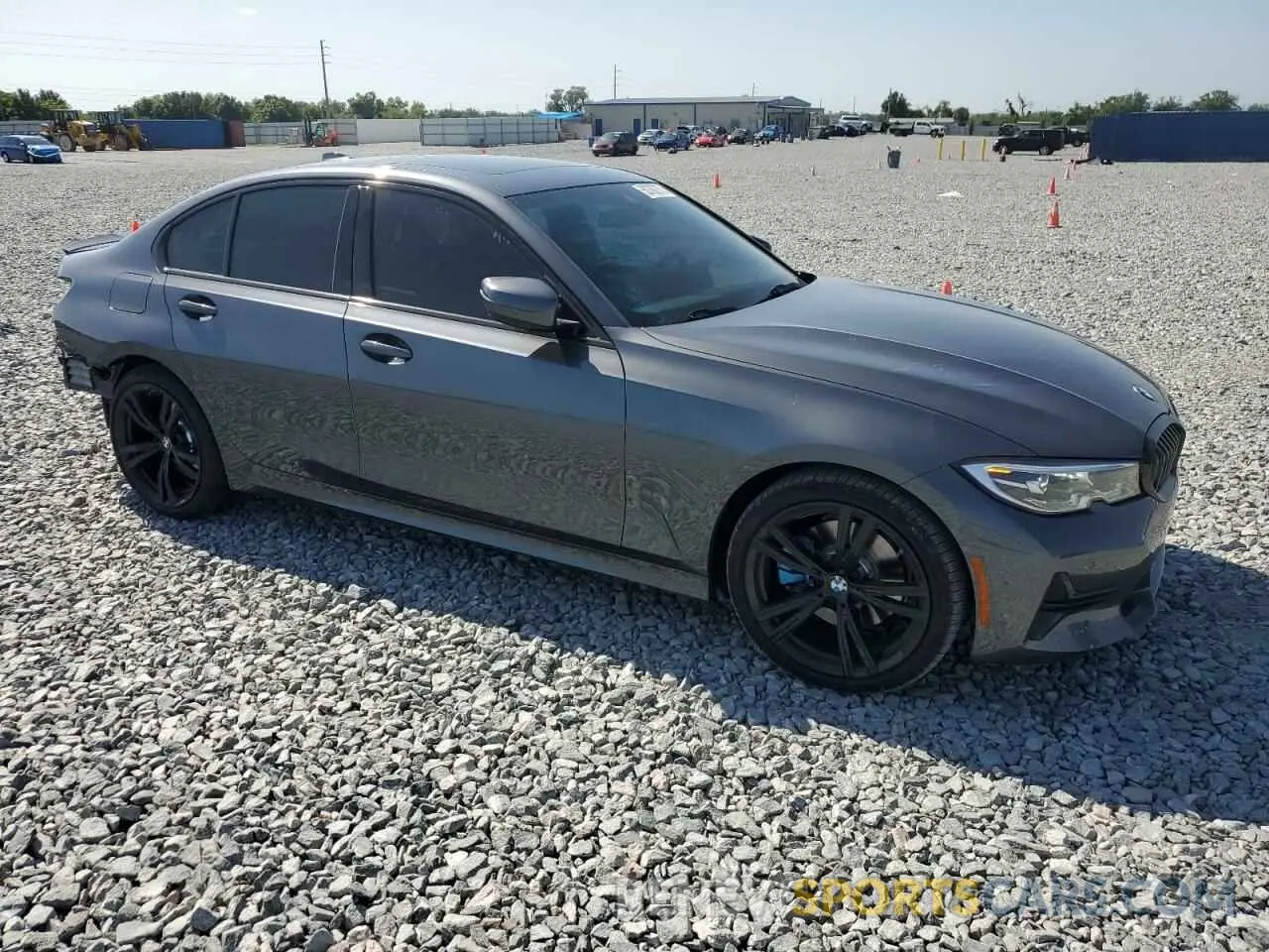 4 Фотография поврежденного автомобиля 3MW5R1J02L8B39652 BMW 3 SERIES 2020