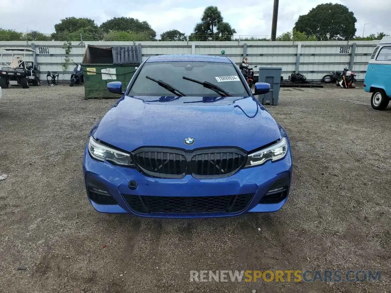 5 Photograph of a damaged car 3MW5R1J03L8B14128 BMW 3 SERIES 2020