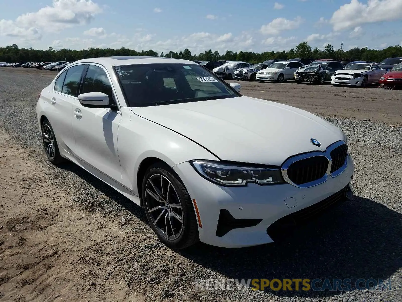 1 Photograph of a damaged car 3MW5R1J03L8B17370 BMW 3 SERIES 2020