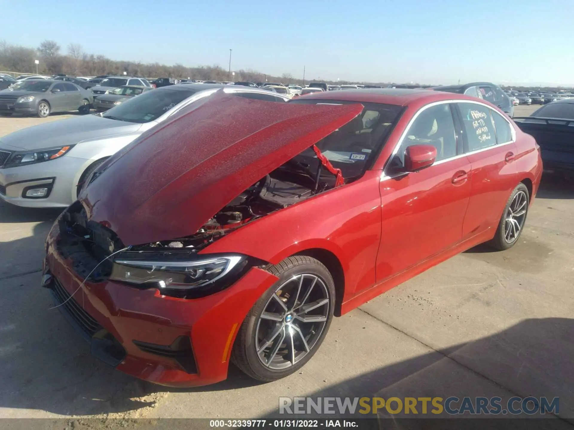 2 Photograph of a damaged car 3MW5R1J04L8B20925 BMW 3 SERIES 2020