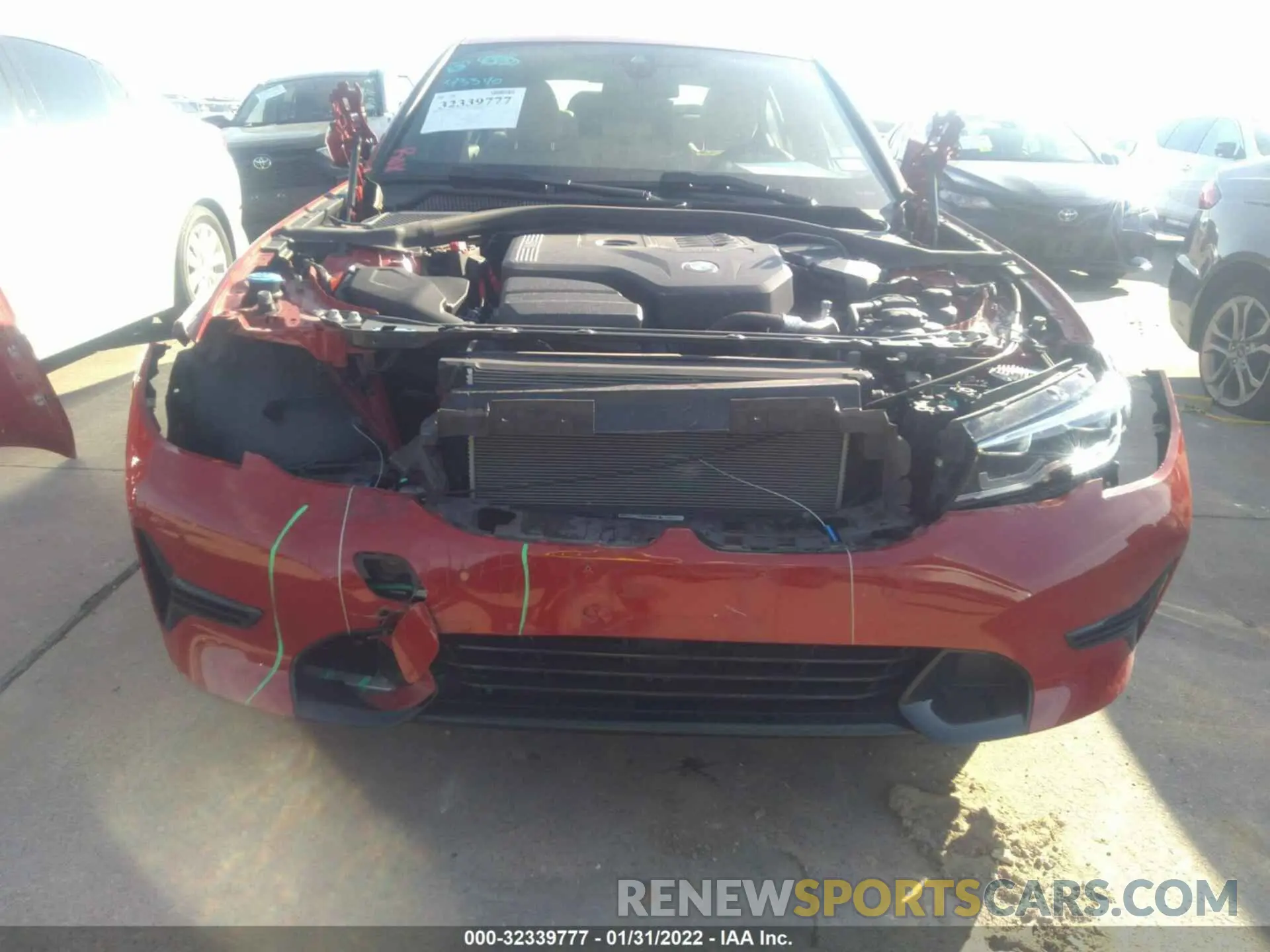 6 Photograph of a damaged car 3MW5R1J04L8B20925 BMW 3 SERIES 2020