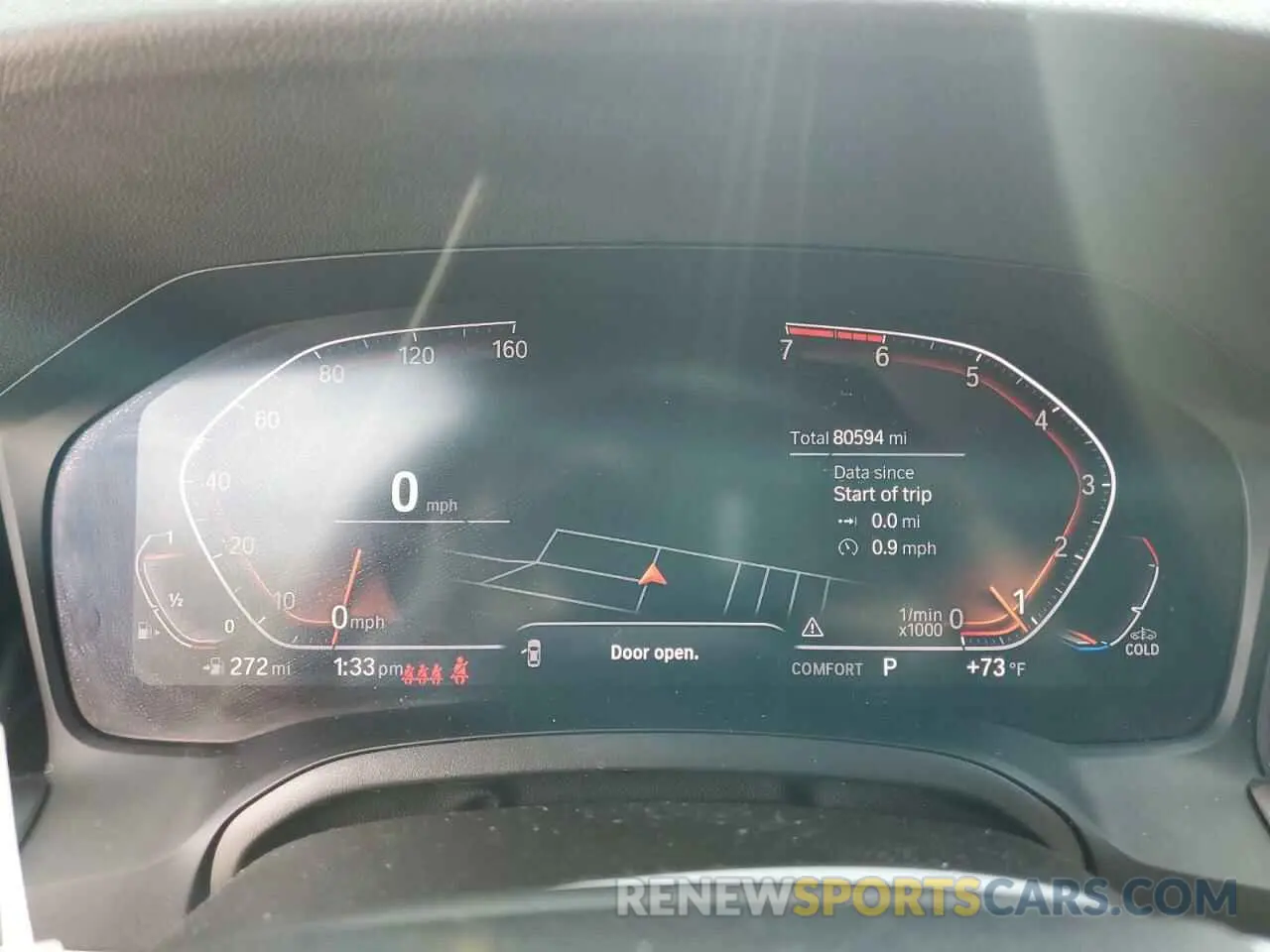 9 Фотография поврежденного автомобиля 3MW5R1J04L8B24506 BMW 3 SERIES 2020