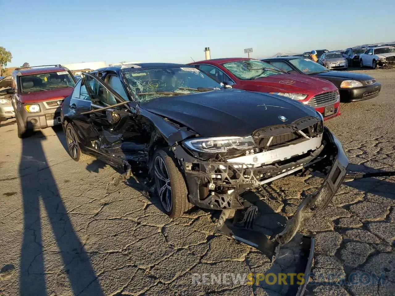 1 Фотография поврежденного автомобиля 3MW5R1J04L8B26952 BMW 3 SERIES 2020