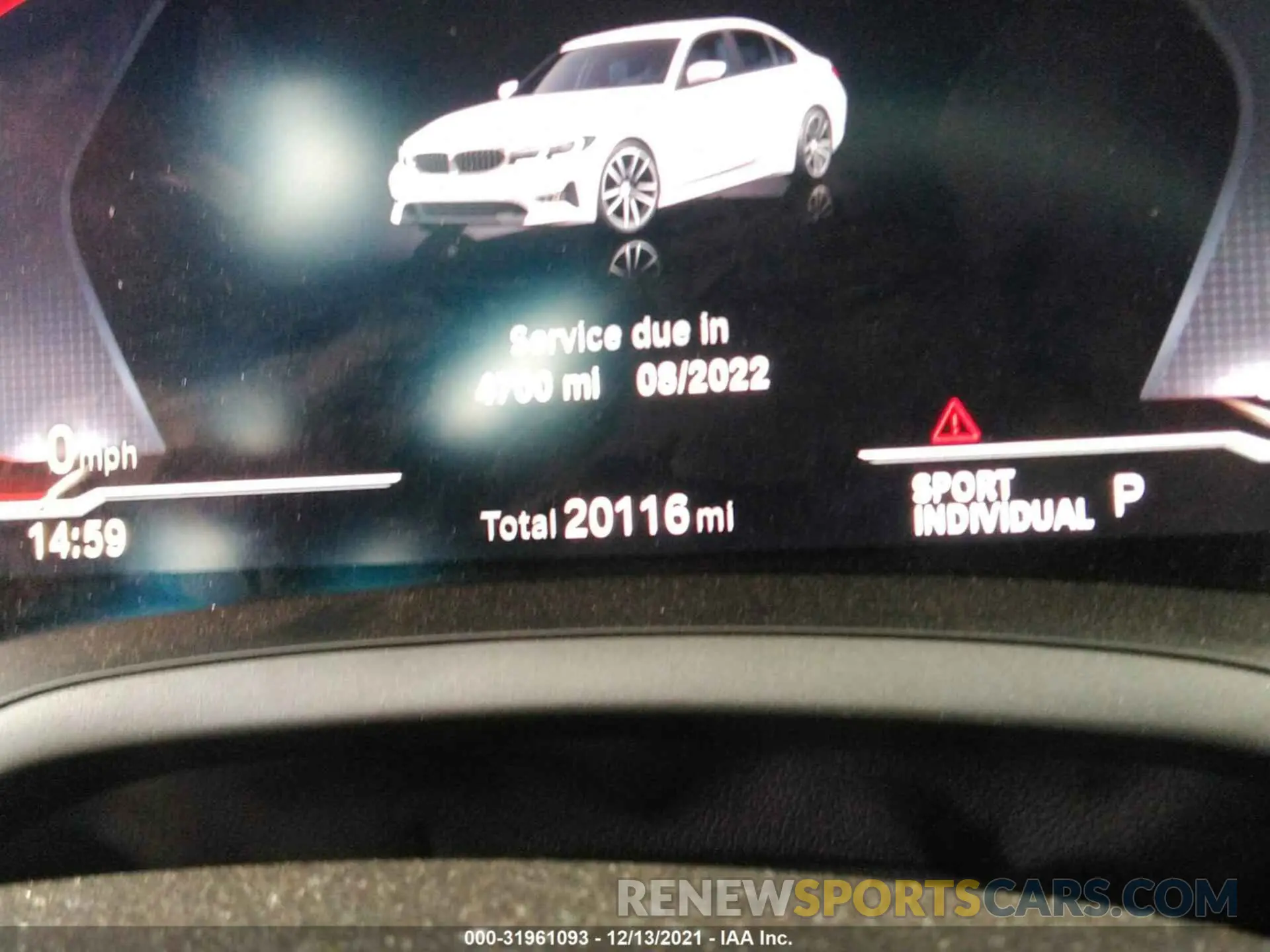 7 Фотография поврежденного автомобиля 3MW5R1J05L8B09576 BMW 3 SERIES 2020