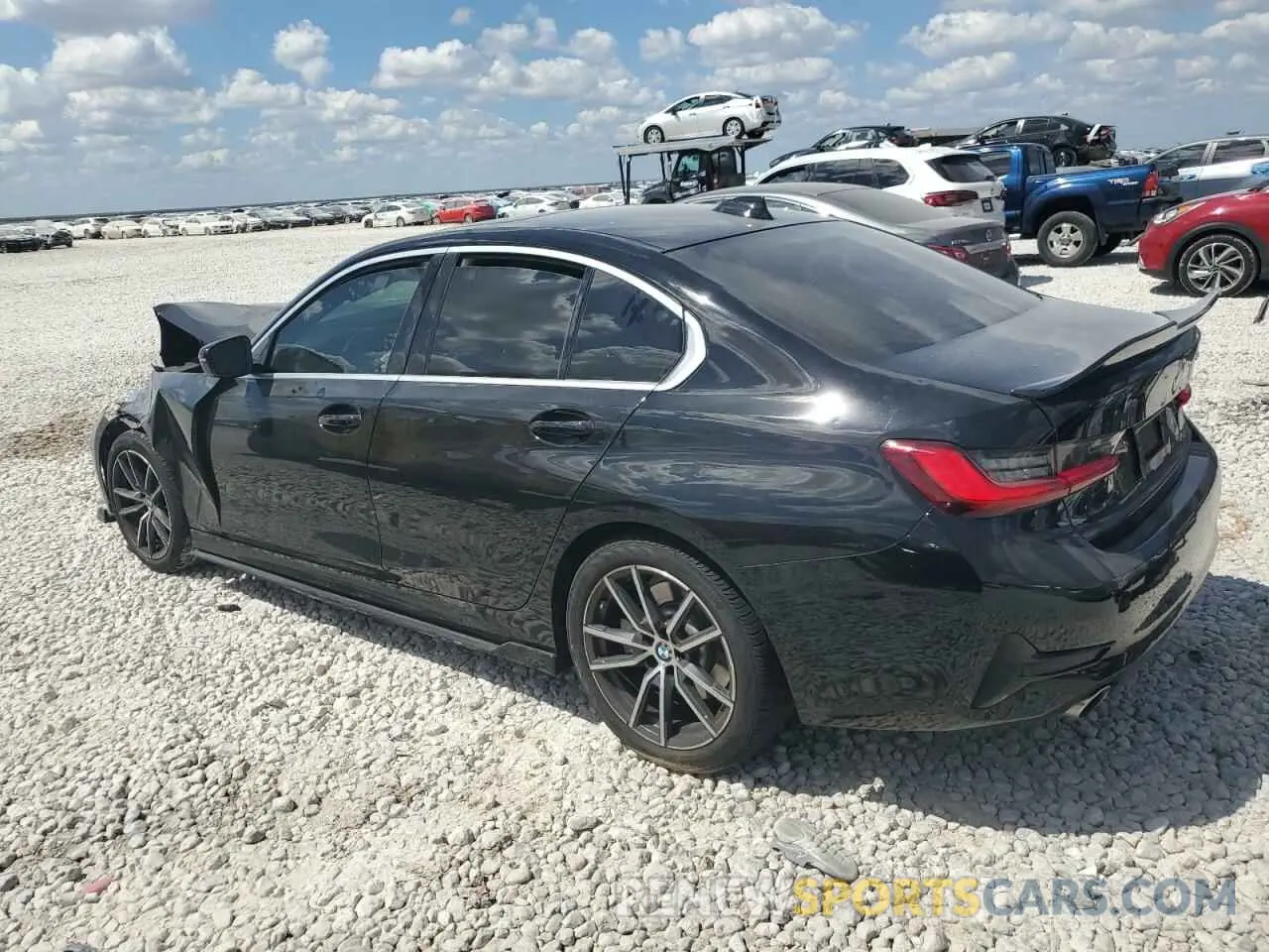 2 Photograph of a damaged car 3MW5R1J05L8B11182 BMW 3 SERIES 2020