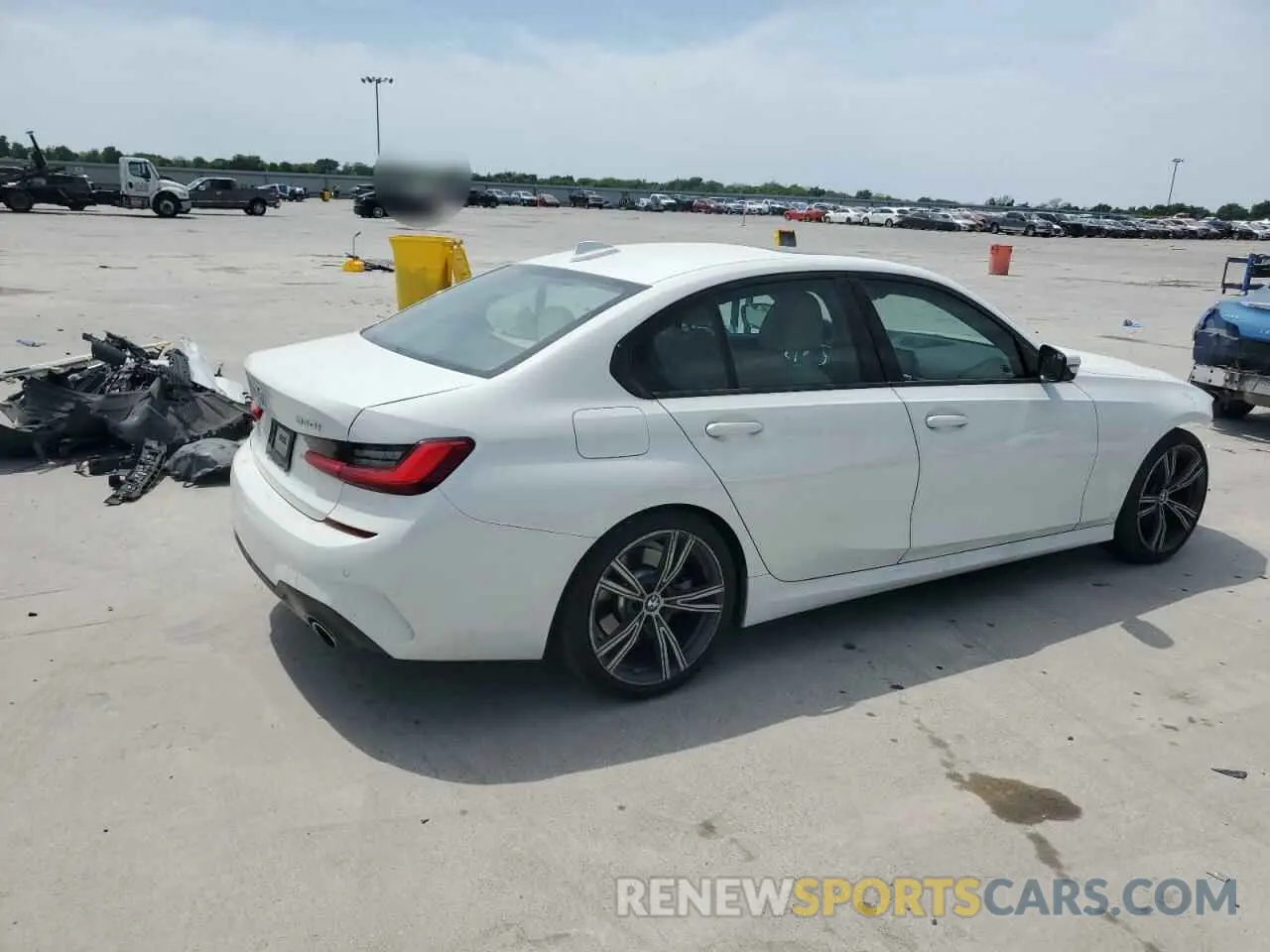 3 Photograph of a damaged car 3MW5R1J06L8B14298 BMW 3 SERIES 2020