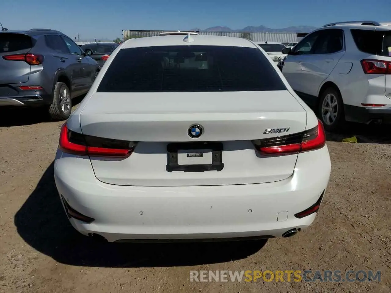 6 Фотография поврежденного автомобиля 3MW5R1J07L8B13967 BMW 3 SERIES 2020