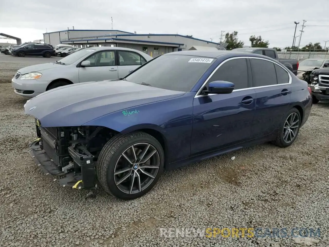 1 Фотография поврежденного автомобиля 3MW5R1J07L8B14133 BMW 3 SERIES 2020