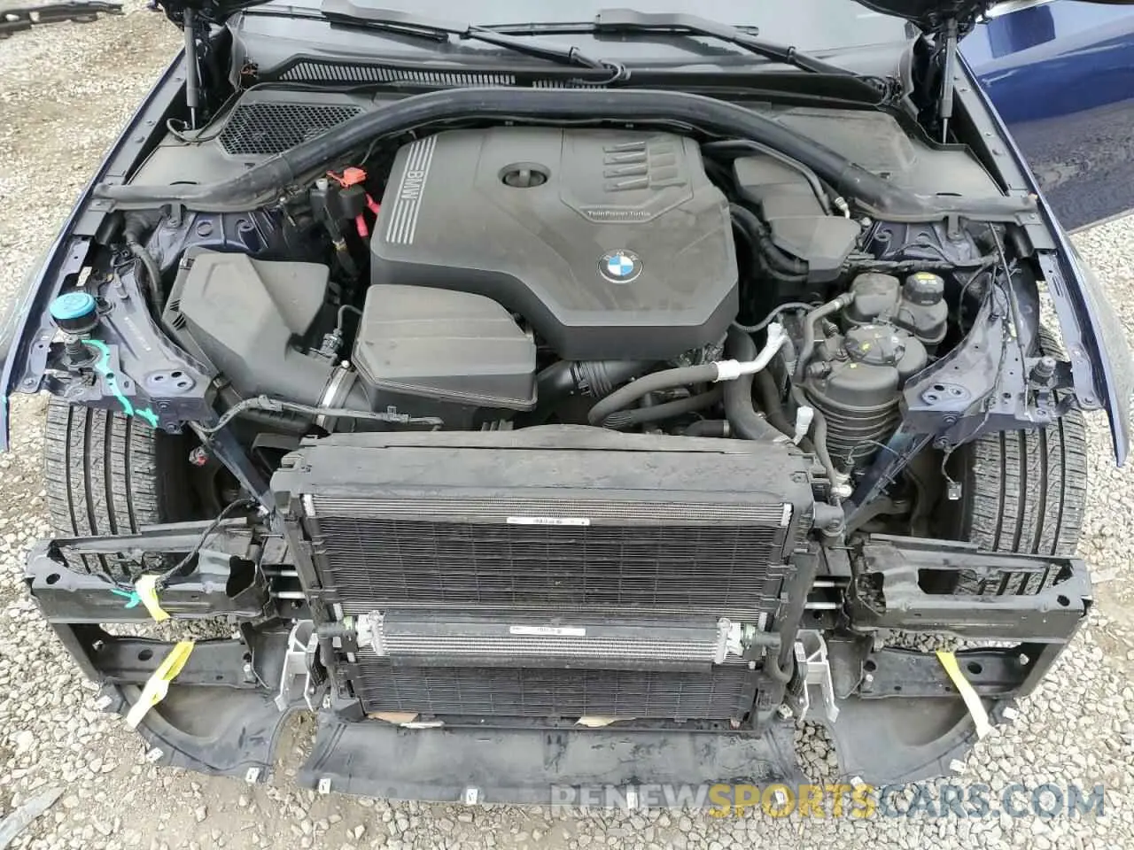 11 Фотография поврежденного автомобиля 3MW5R1J07L8B14133 BMW 3 SERIES 2020
