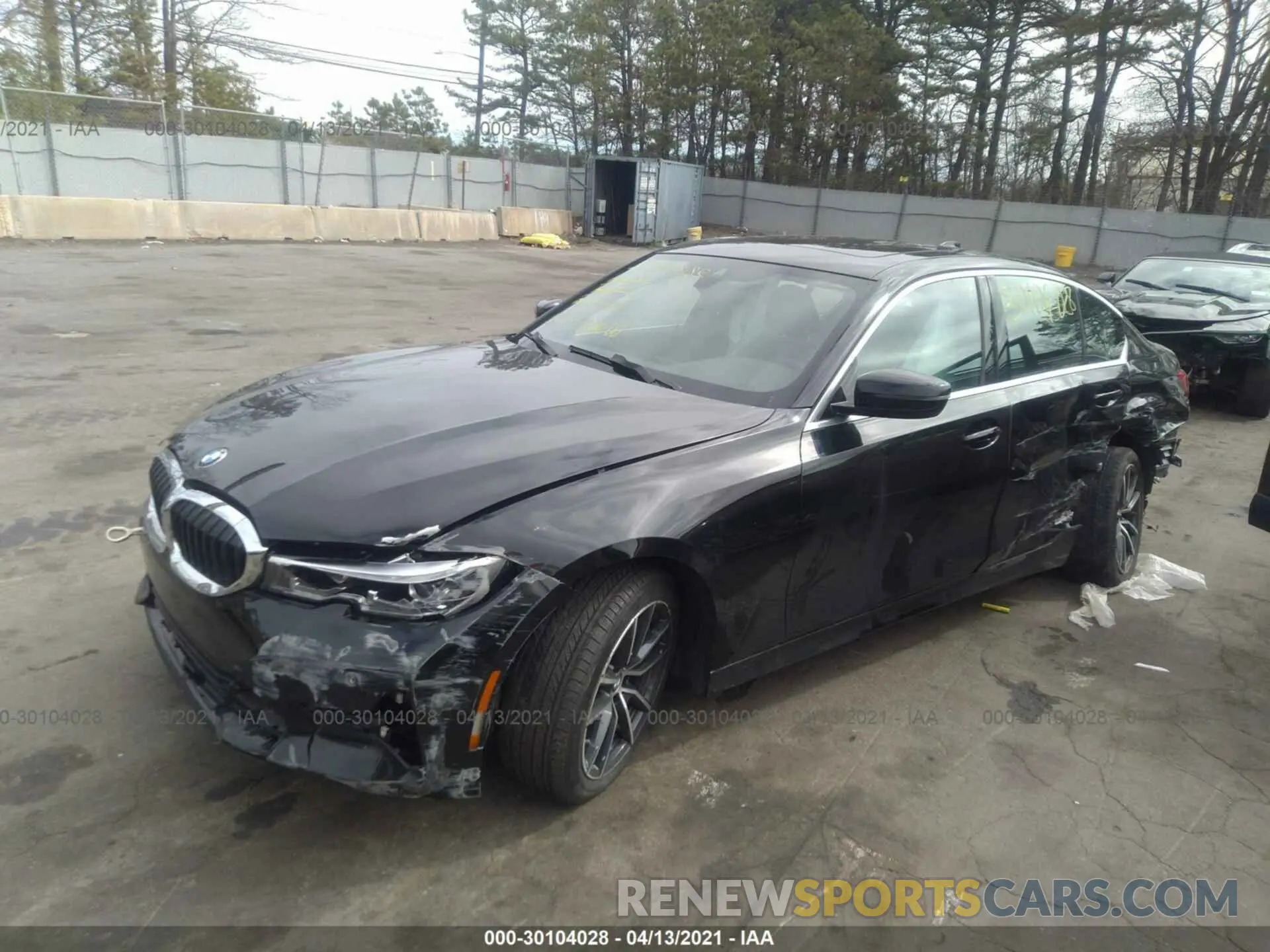 2 Photograph of a damaged car 3MW5R1J07L8B20577 BMW 3 SERIES 2020