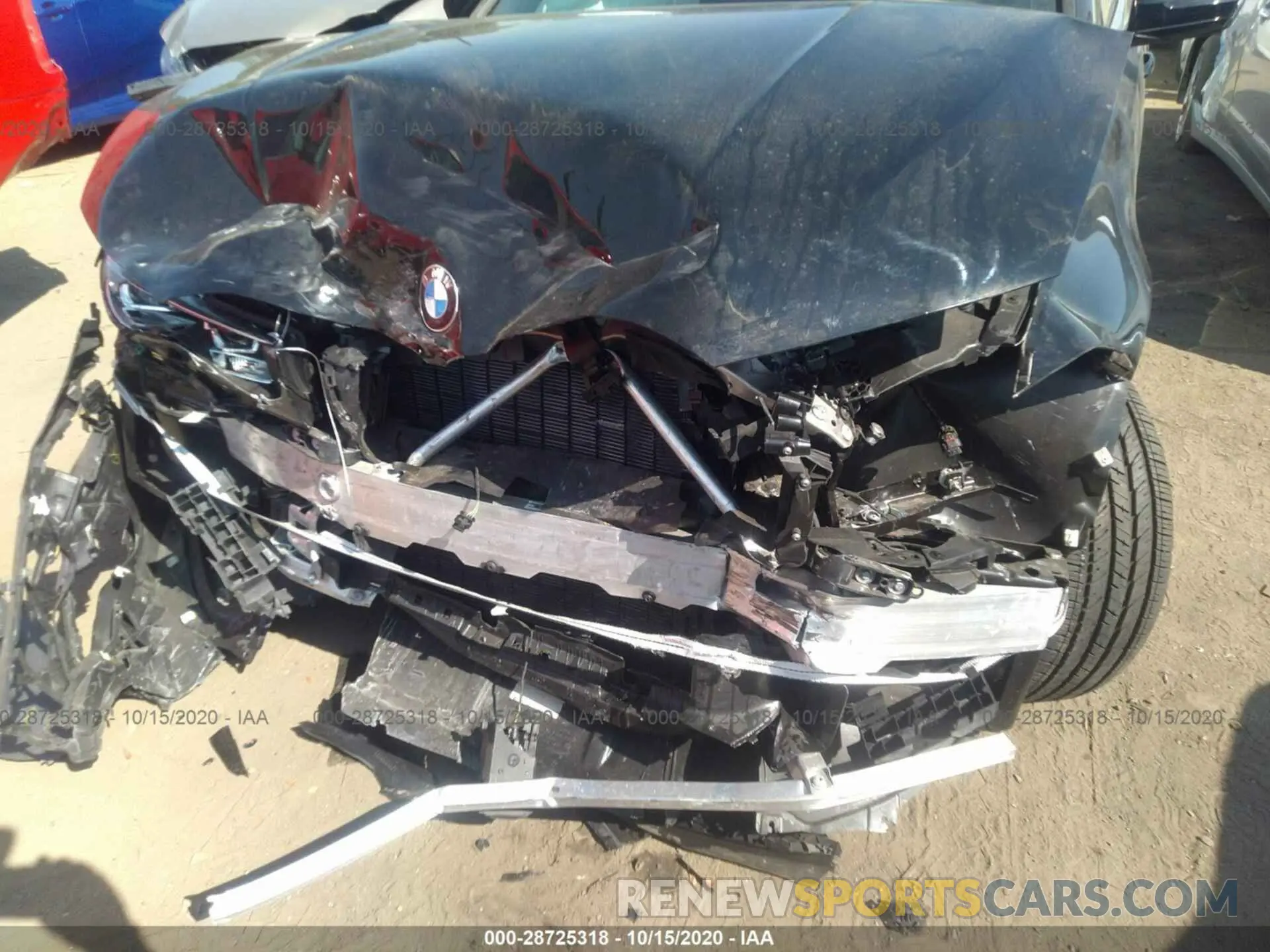 6 Photograph of a damaged car 3MW5R1J08L8B32737 BMW 3 SERIES 2020