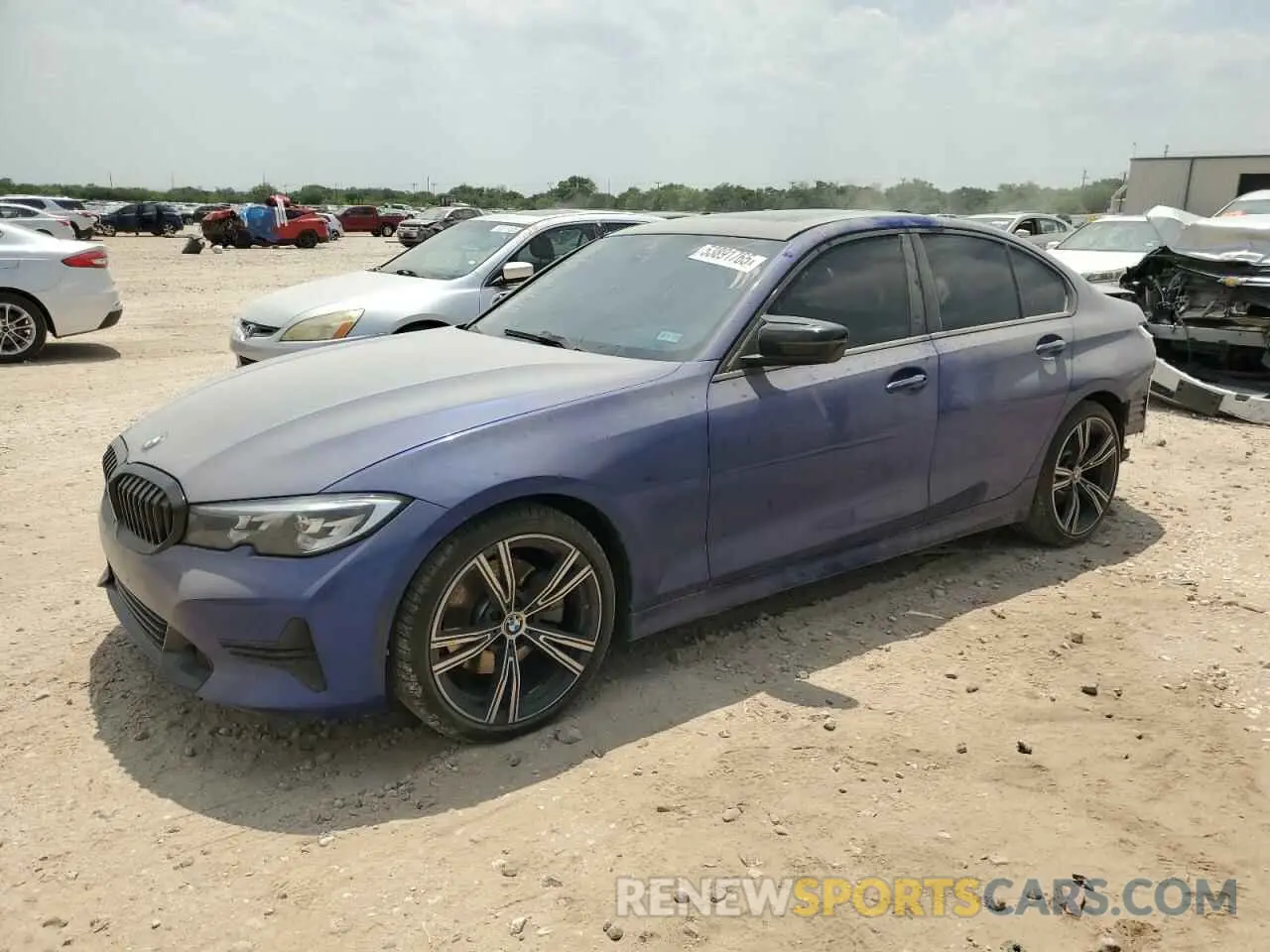 1 Фотография поврежденного автомобиля 3MW5R1J08L8B45309 BMW 3 SERIES 2020