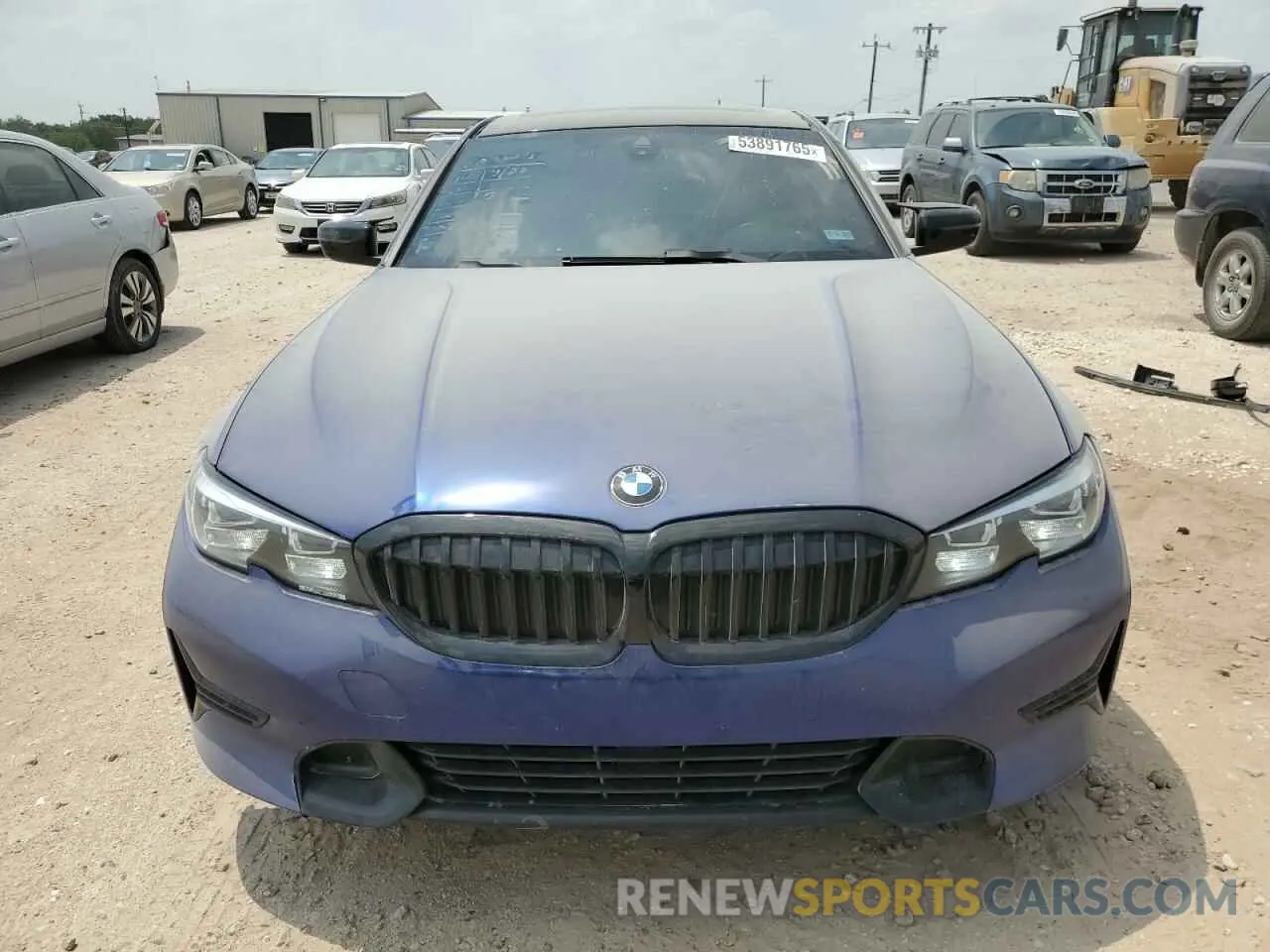 5 Фотография поврежденного автомобиля 3MW5R1J08L8B45309 BMW 3 SERIES 2020