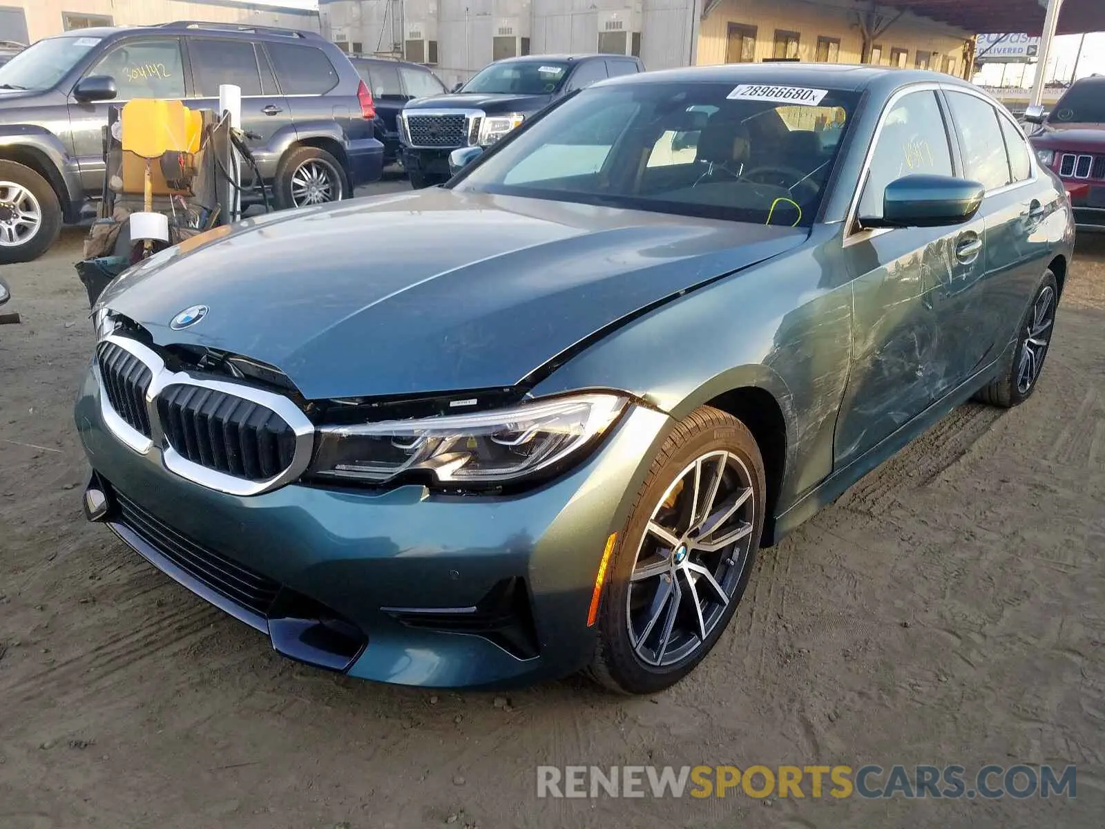2 Photograph of a damaged car 3MW5R1J09L8B04445 BMW 3 SERIES 2020