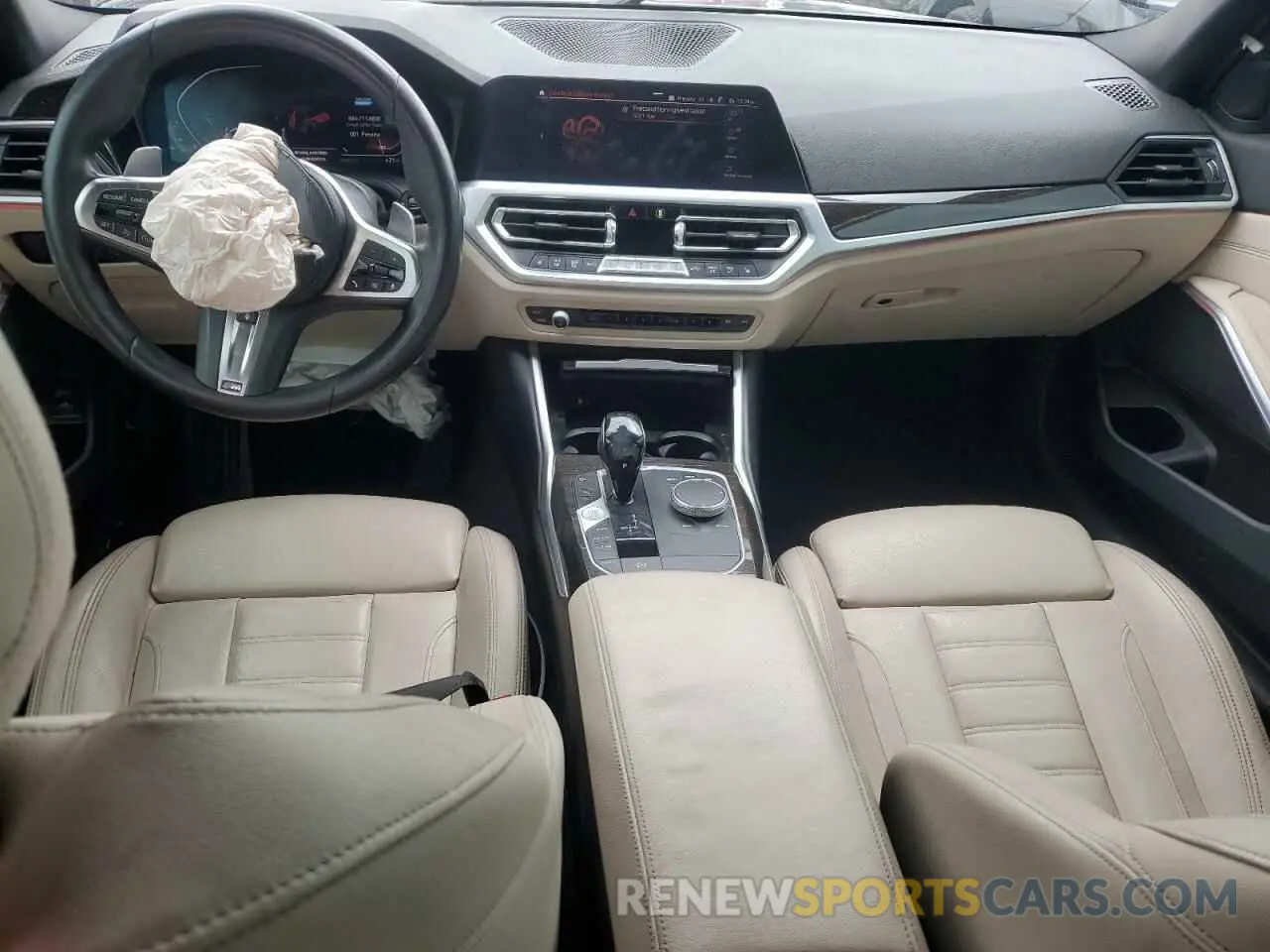 8 Фотография поврежденного автомобиля 3MW5R1J09L8B10763 BMW 3 SERIES 2020