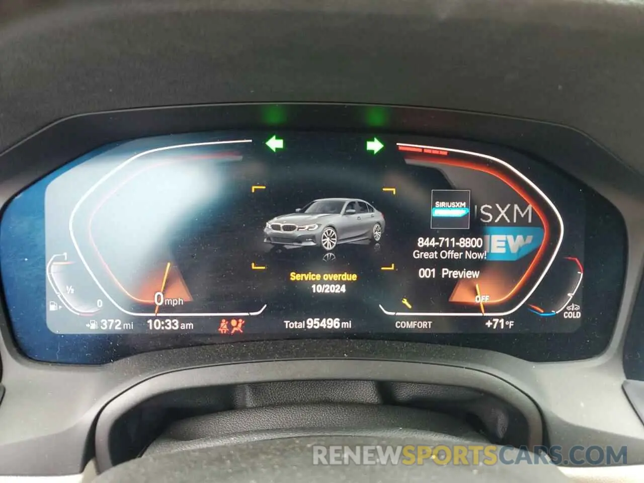 9 Фотография поврежденного автомобиля 3MW5R1J09L8B10763 BMW 3 SERIES 2020