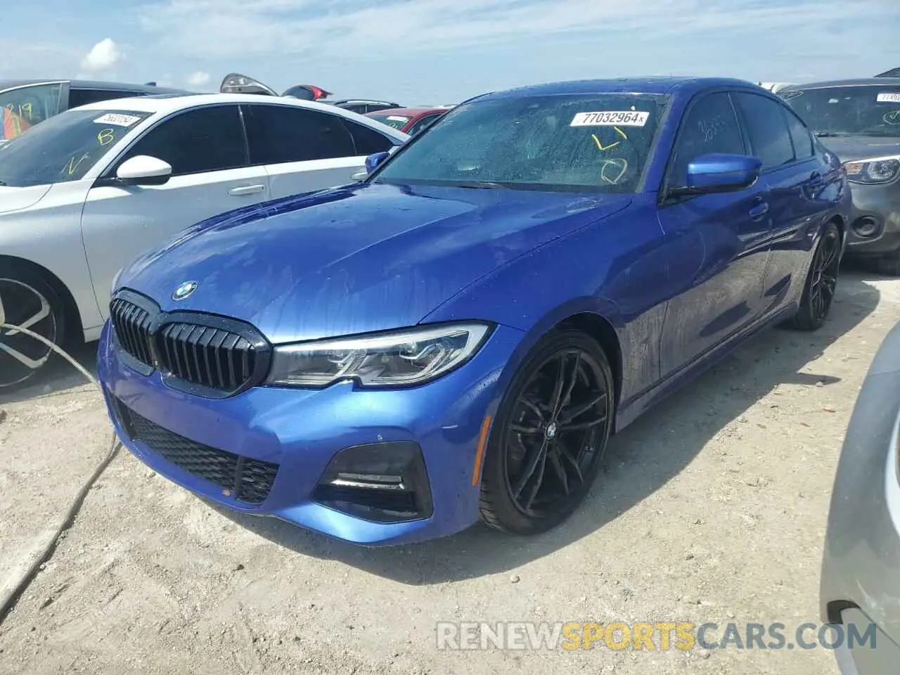 1 Фотография поврежденного автомобиля 3MW5R1J09L8B10973 BMW 3 SERIES 2020