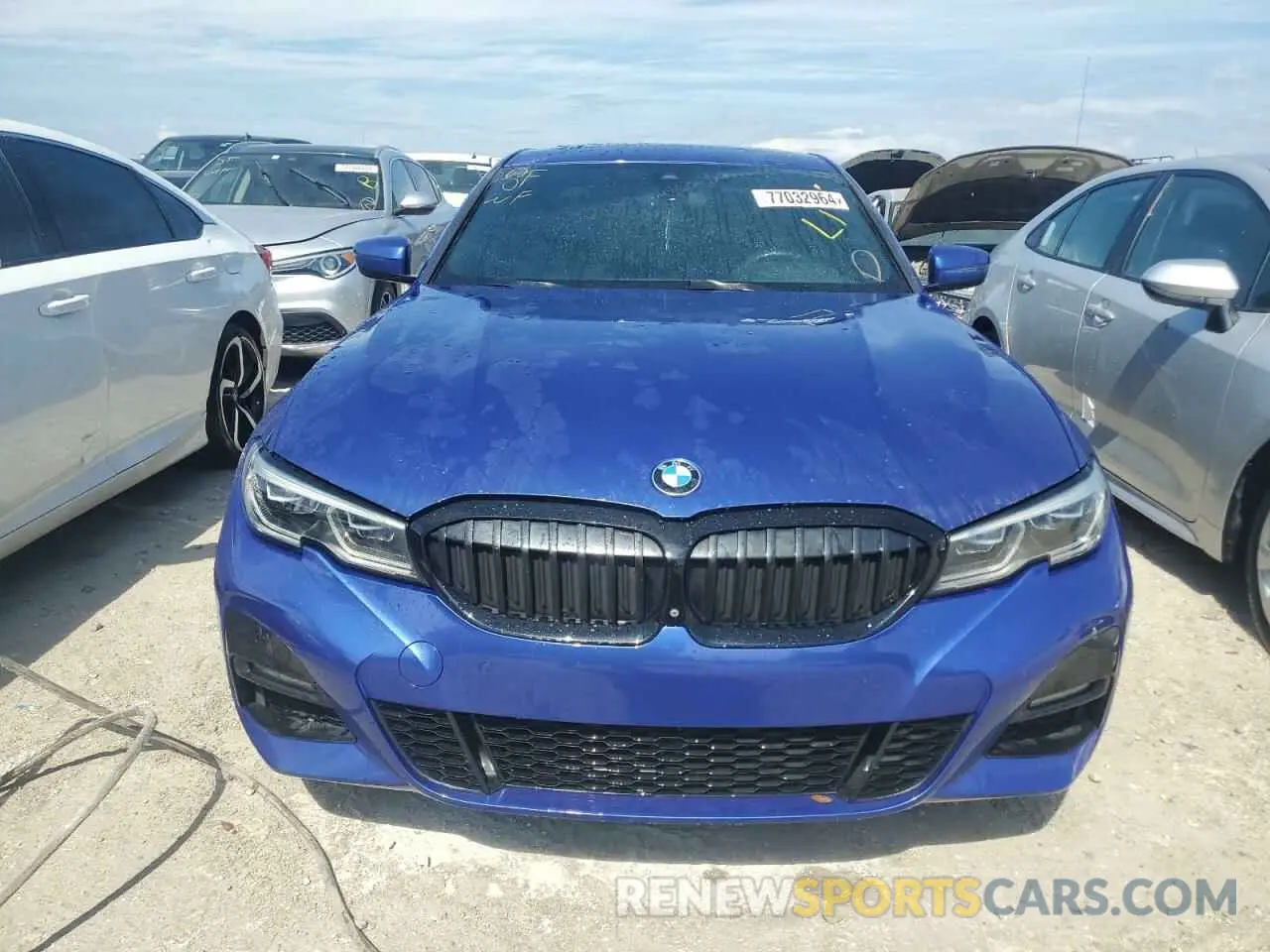 5 Фотография поврежденного автомобиля 3MW5R1J09L8B10973 BMW 3 SERIES 2020