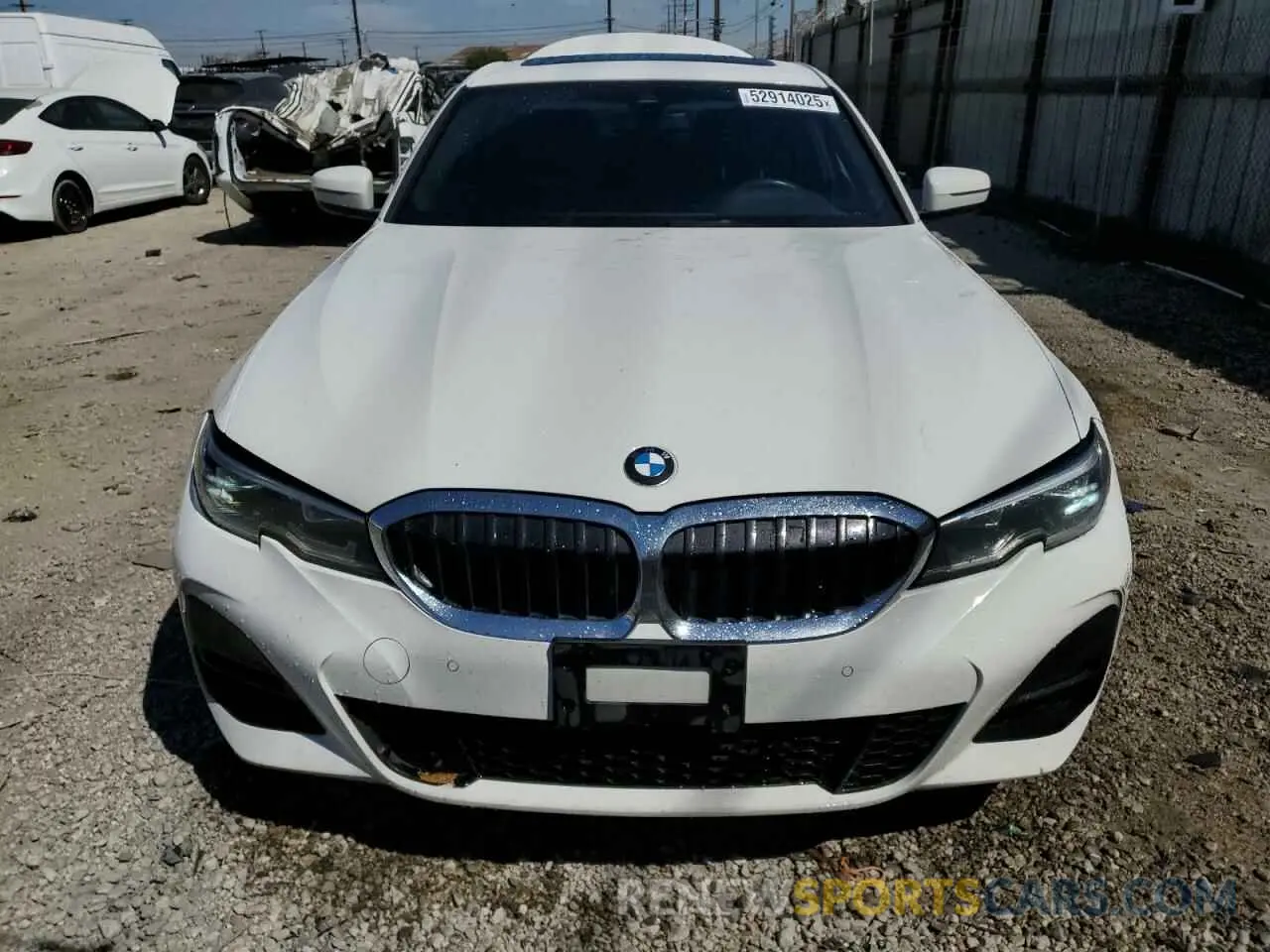 5 Photograph of a damaged car 3MW5R1J09L8B16675 BMW 3 SERIES 2020