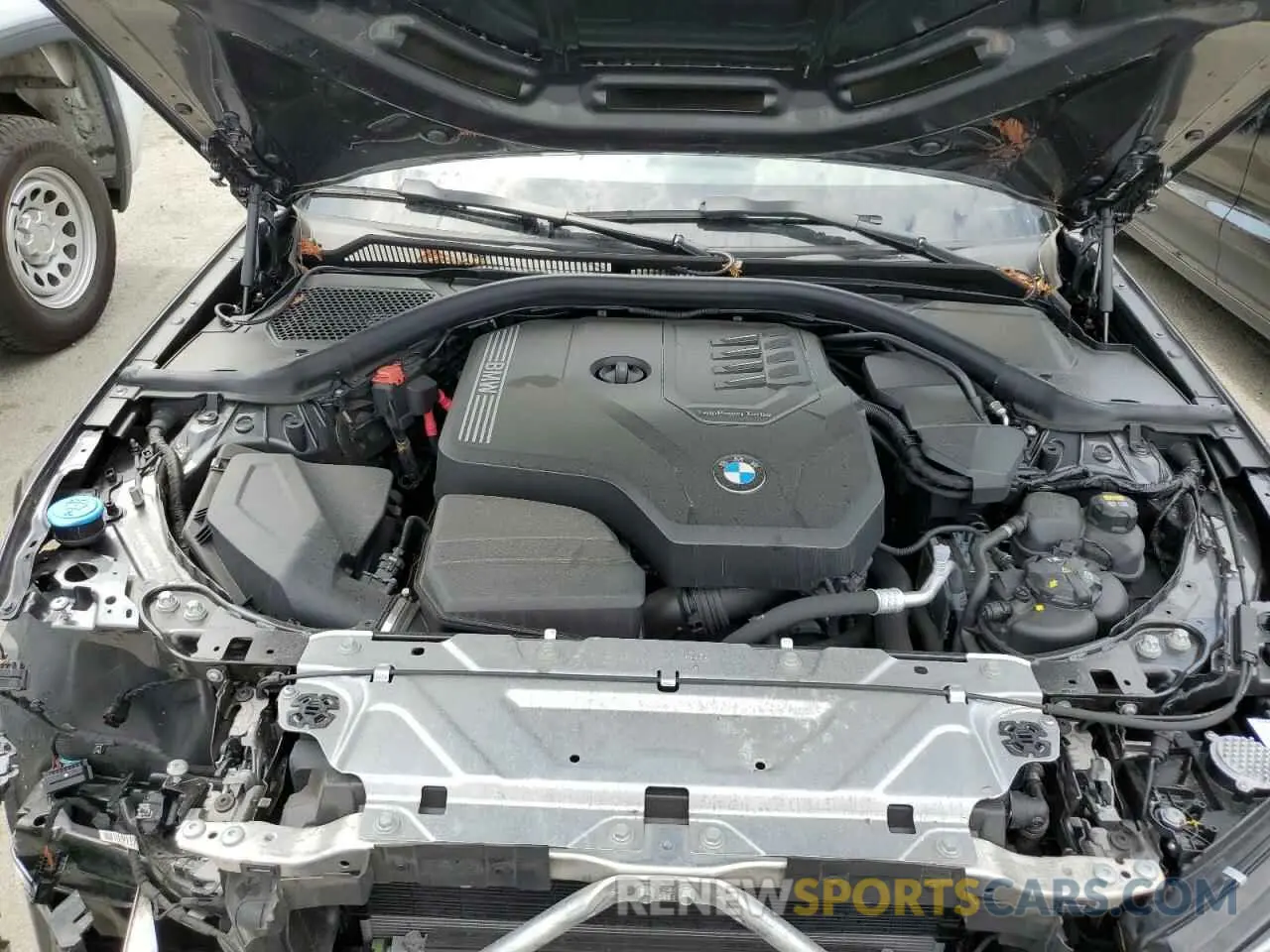 7 Фотография поврежденного автомобиля 3MW5R1J09L8B26266 BMW 3 SERIES 2020