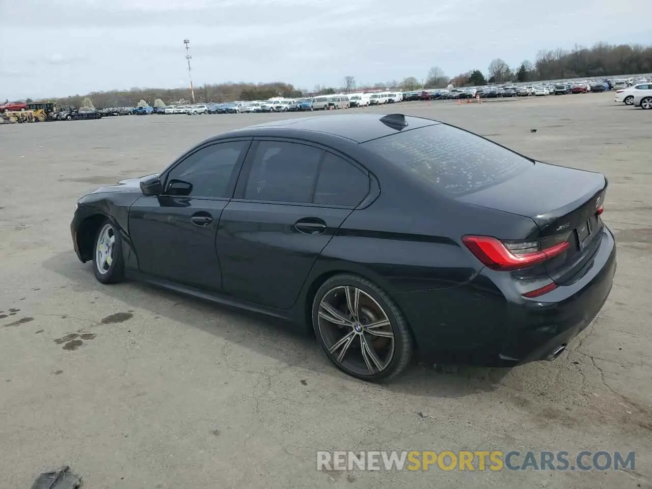 2 Фотография поврежденного автомобиля 3MW5R7J00L8B03977 BMW 3 SERIES 2020