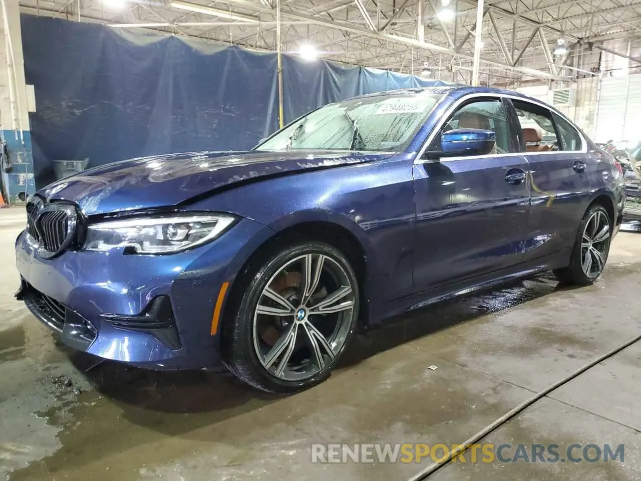 1 Фотография поврежденного автомобиля 3MW5R7J00L8B13201 BMW 3 SERIES 2020
