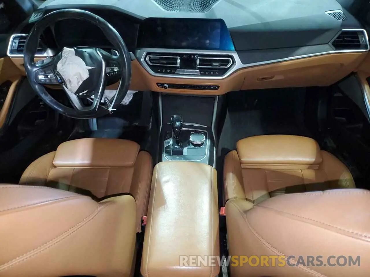 8 Фотография поврежденного автомобиля 3MW5R7J00L8B13201 BMW 3 SERIES 2020