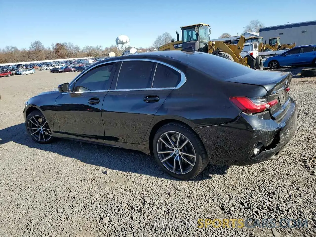 2 Фотография поврежденного автомобиля 3MW5R7J00L8B13991 BMW 3 SERIES 2020