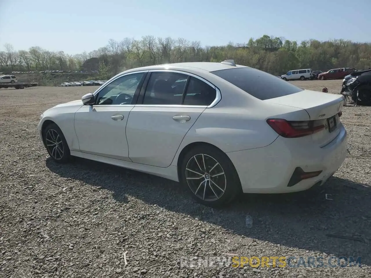 2 Фотография поврежденного автомобиля 3MW5R7J00L8B31892 BMW 3 SERIES 2020