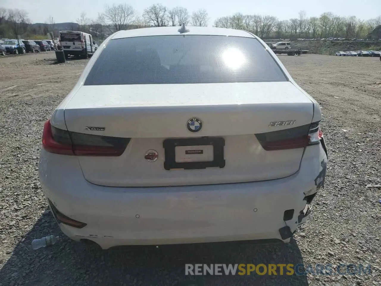 6 Фотография поврежденного автомобиля 3MW5R7J00L8B31892 BMW 3 SERIES 2020