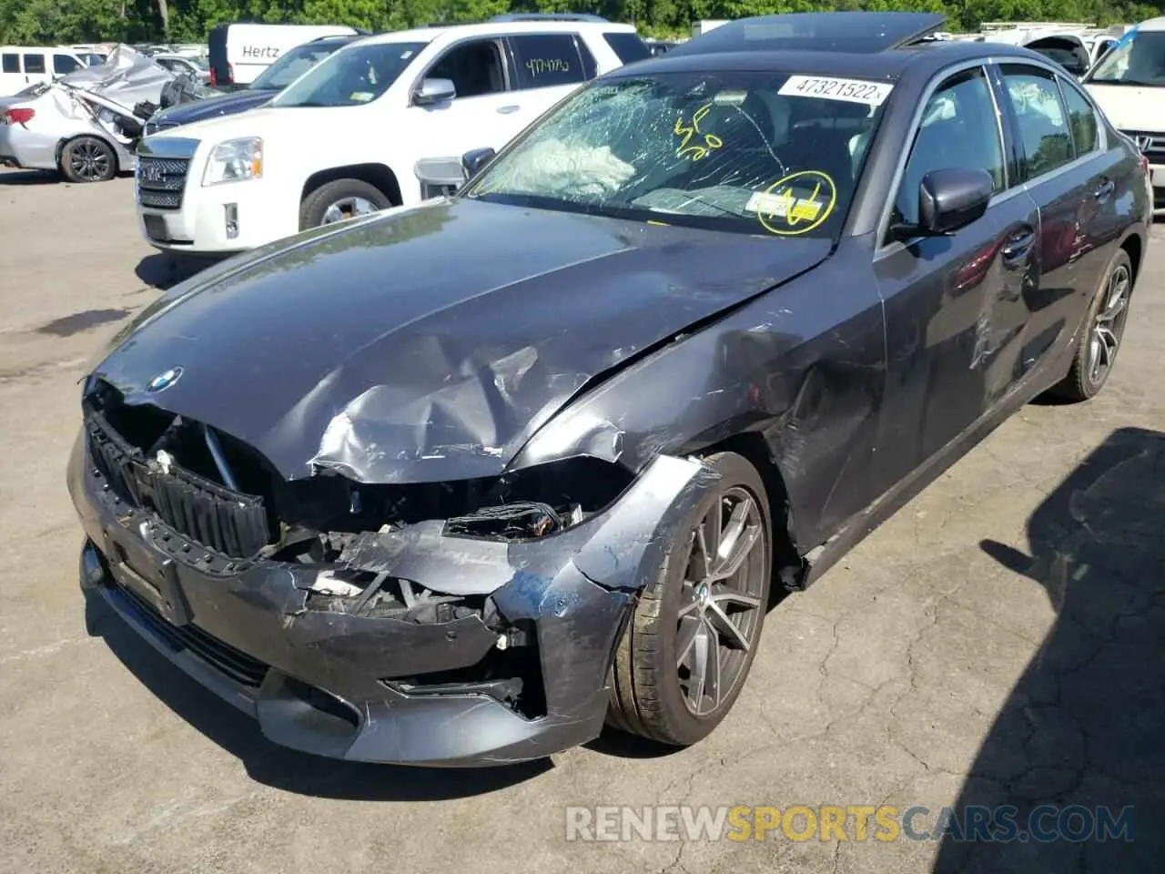 9 Photograph of a damaged car 3MW5R7J00L8B32752 BMW 3 SERIES 2020