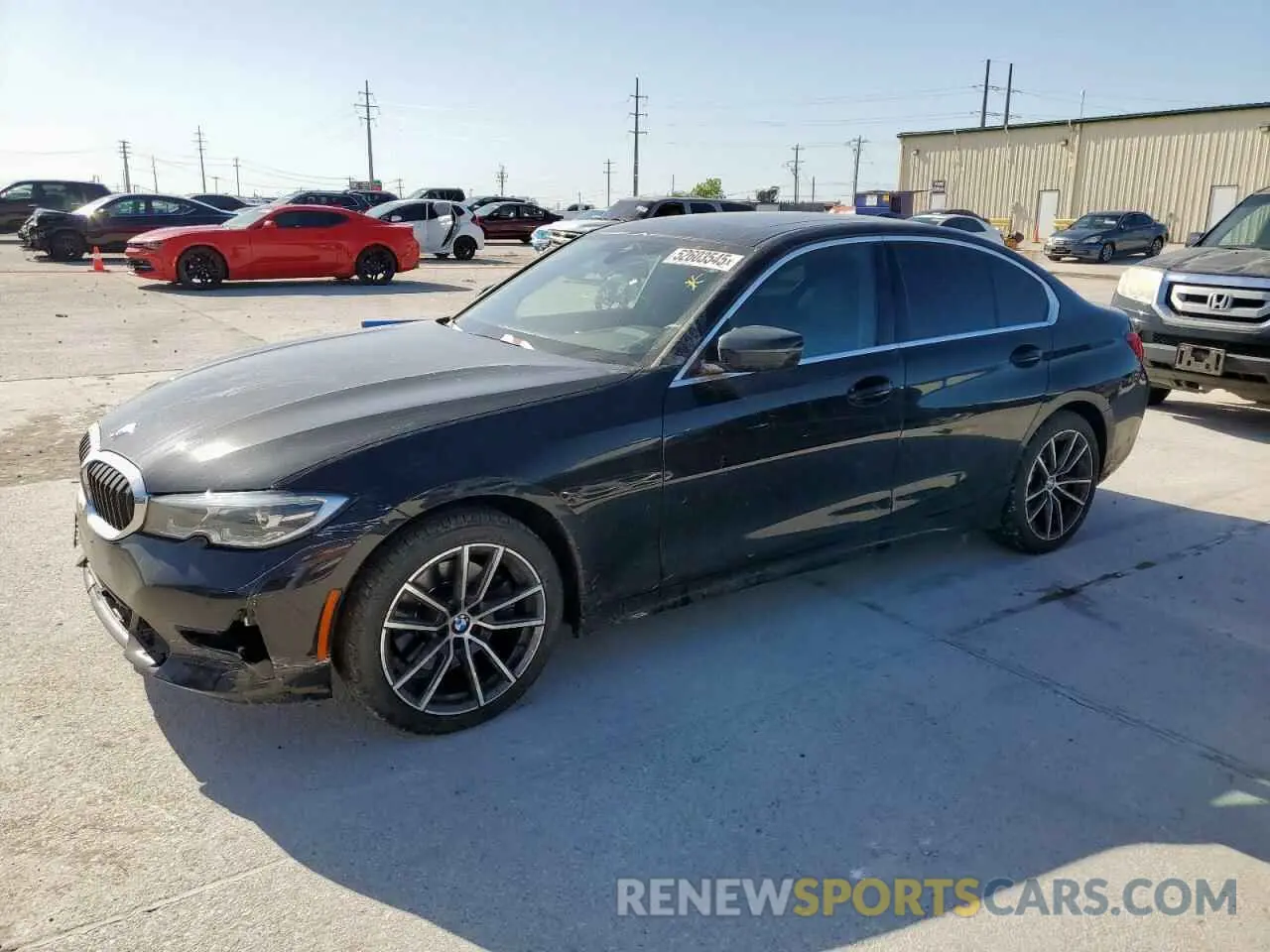 1 Photograph of a damaged car 3MW5R7J00L8B33416 BMW 3 SERIES 2020