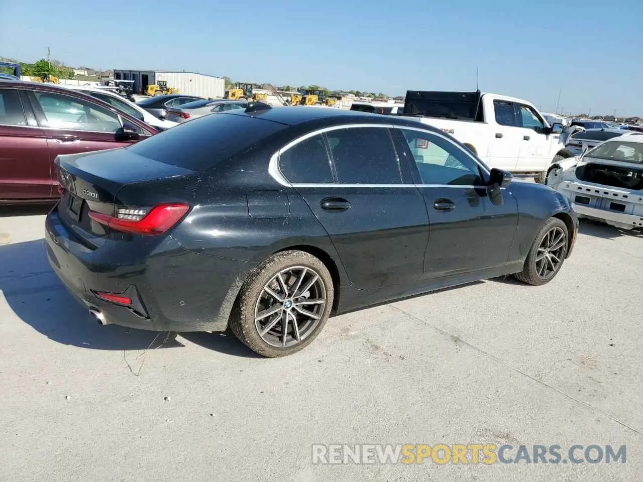 3 Photograph of a damaged car 3MW5R7J00L8B33416 BMW 3 SERIES 2020