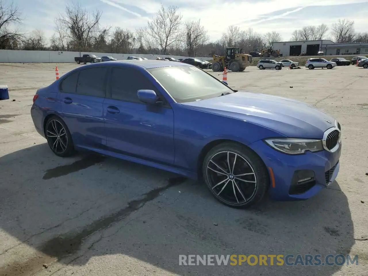 4 Фотография поврежденного автомобиля 3MW5R7J00L8B43315 BMW 3 SERIES 2020