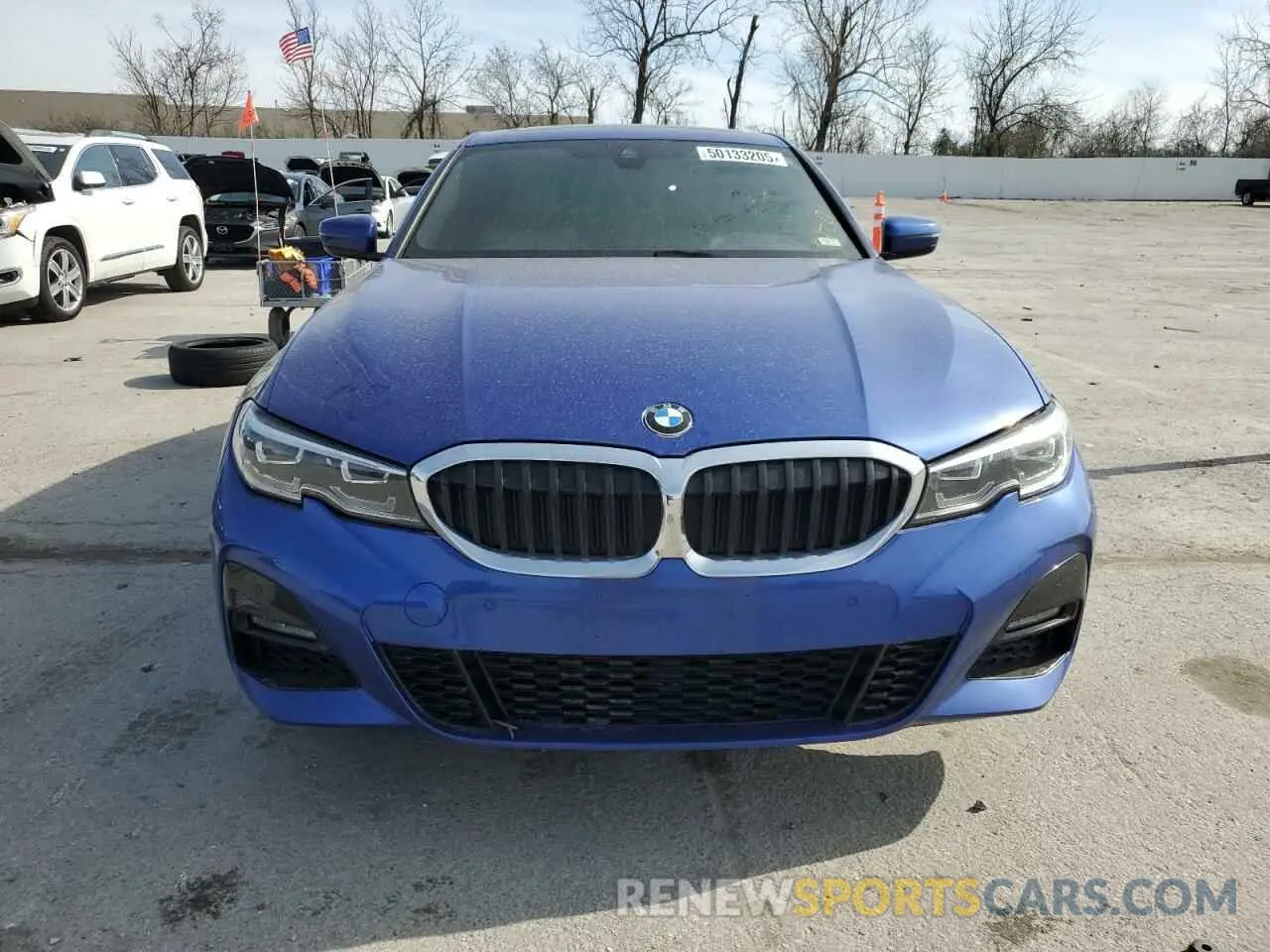 5 Фотография поврежденного автомобиля 3MW5R7J00L8B43315 BMW 3 SERIES 2020
