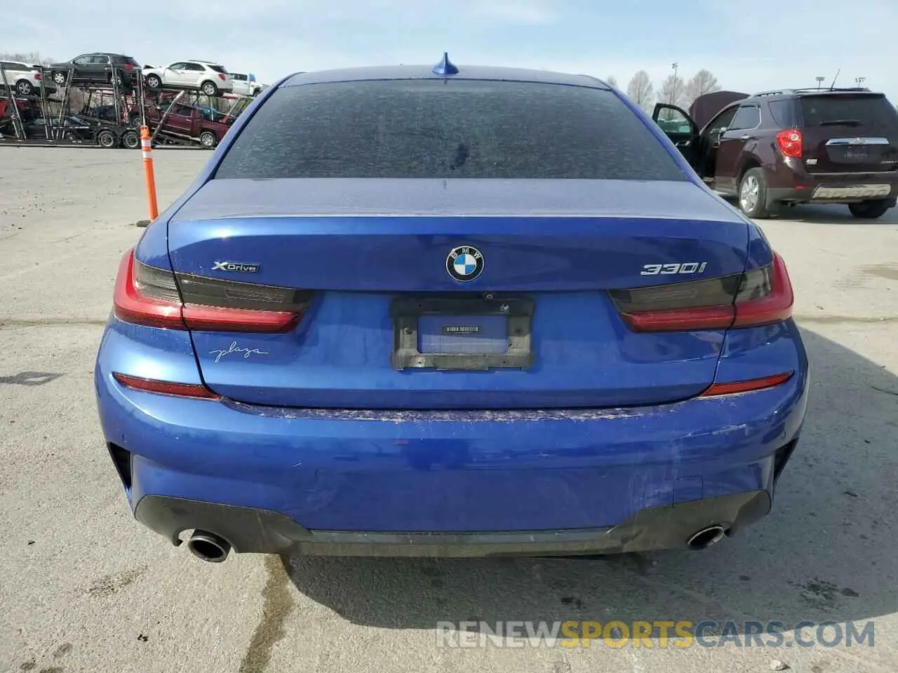 6 Фотография поврежденного автомобиля 3MW5R7J00L8B43315 BMW 3 SERIES 2020
