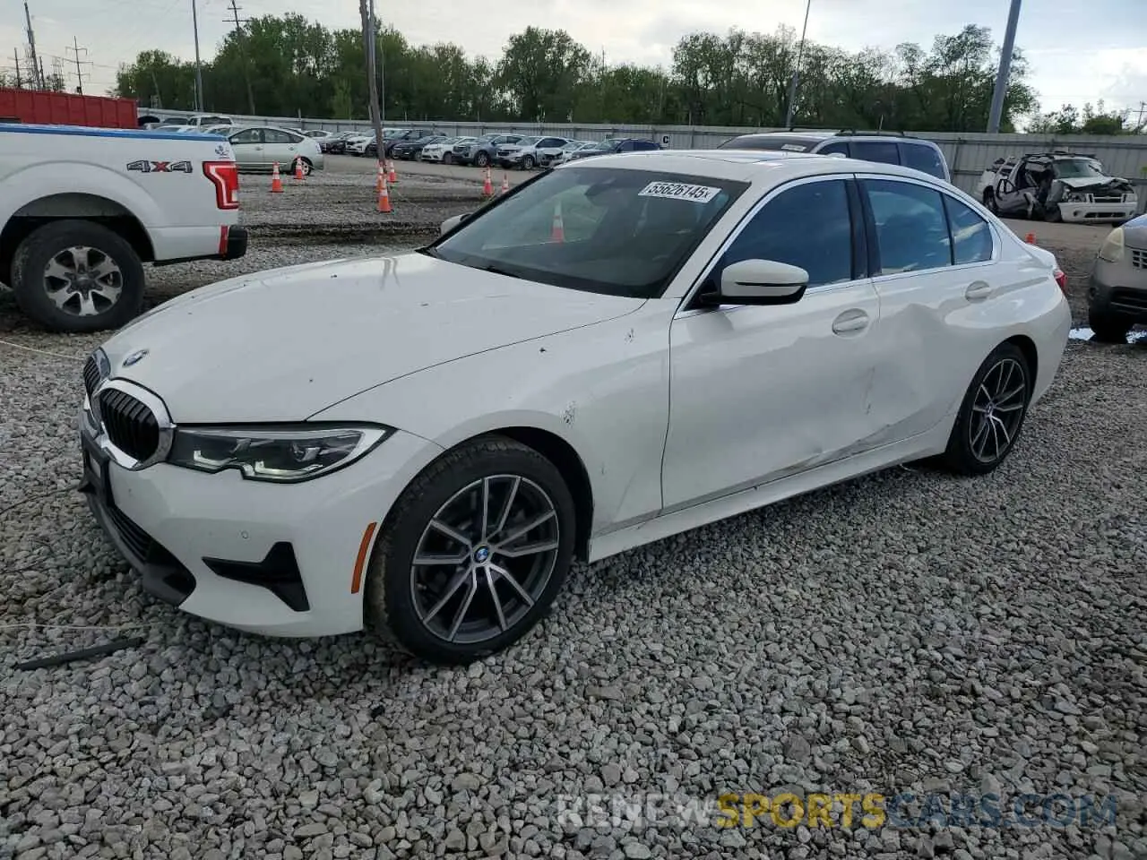 1 Photograph of a damaged car 3MW5R7J01L8B17838 BMW 3 SERIES 2020