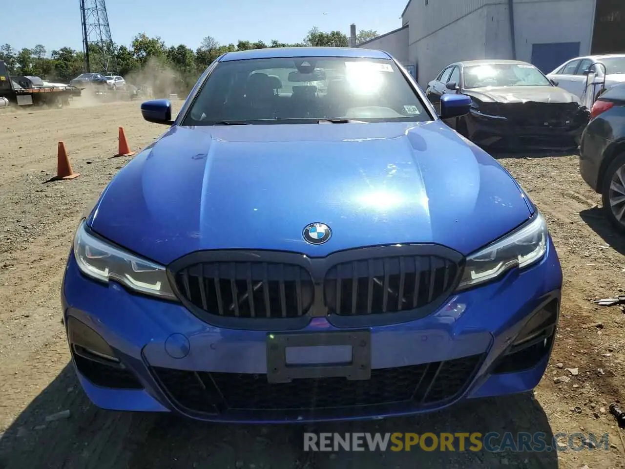 5 Фотография поврежденного автомобиля 3MW5R7J01L8B32453 BMW 3 SERIES 2020
