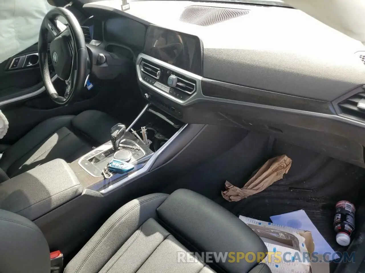 8 Фотография поврежденного автомобиля 3MW5R7J02L8B03849 BMW 3 SERIES 2020