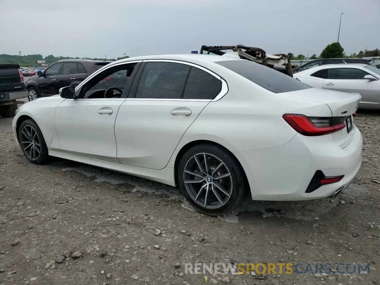 2 Photograph of a damaged car 3MW5R7J02L8B38844 BMW 3 SERIES 2020