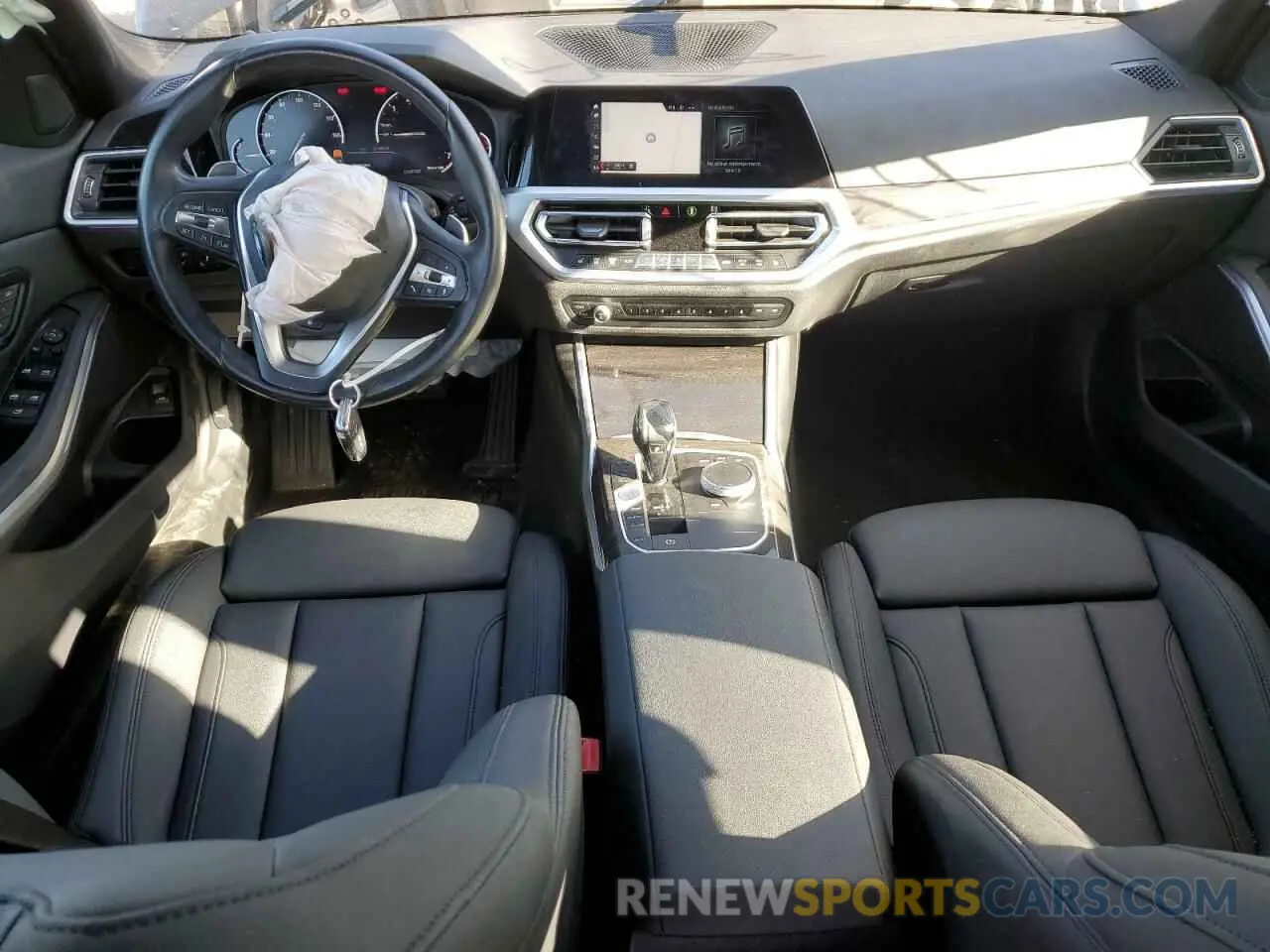 8 Фотография поврежденного автомобиля 3MW5R7J03L8B19302 BMW 3 SERIES 2020