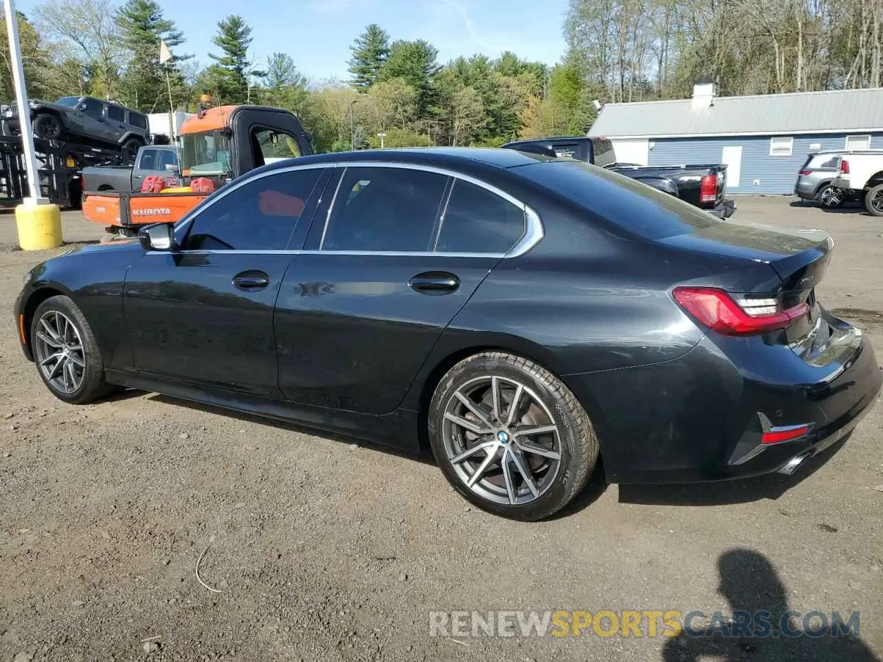2 Фотография поврежденного автомобиля 3MW5R7J04L8B28610 BMW 3 SERIES 2020