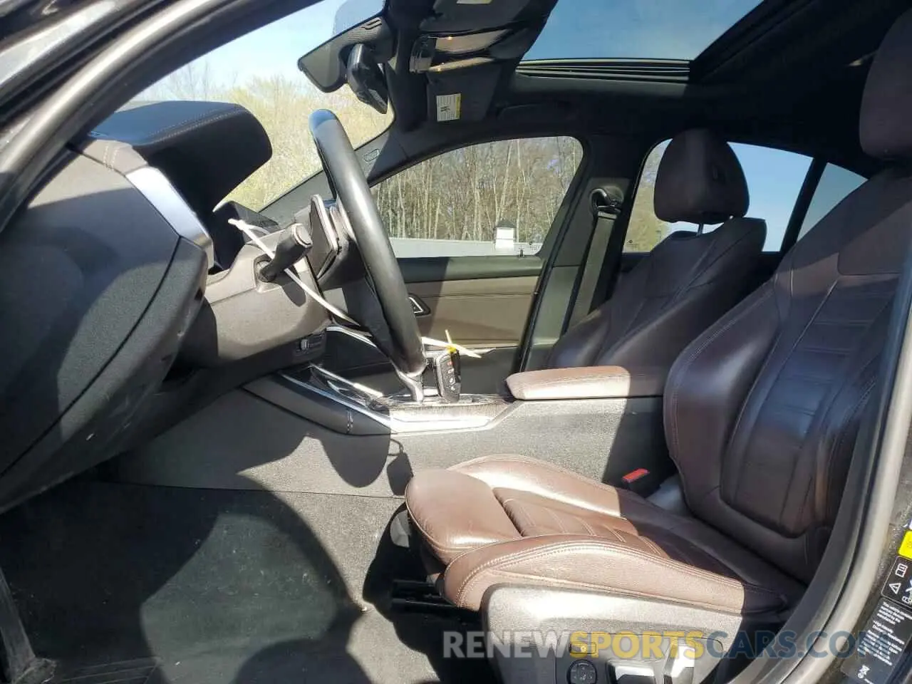 7 Фотография поврежденного автомобиля 3MW5R7J04L8B28610 BMW 3 SERIES 2020