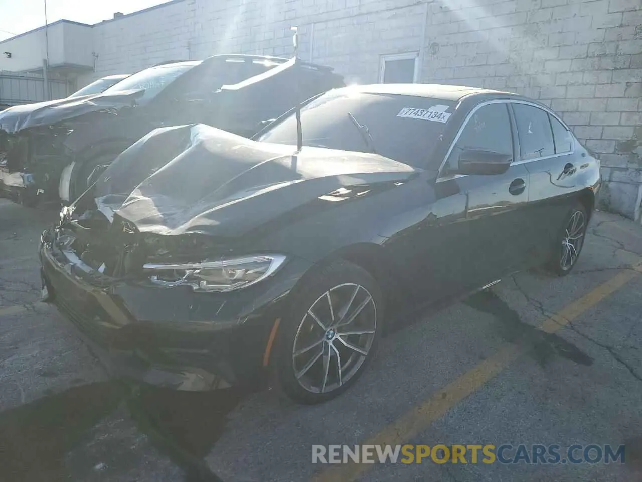 1 Photograph of a damaged car 3MW5R7J05L8B08933 BMW 3 SERIES 2020