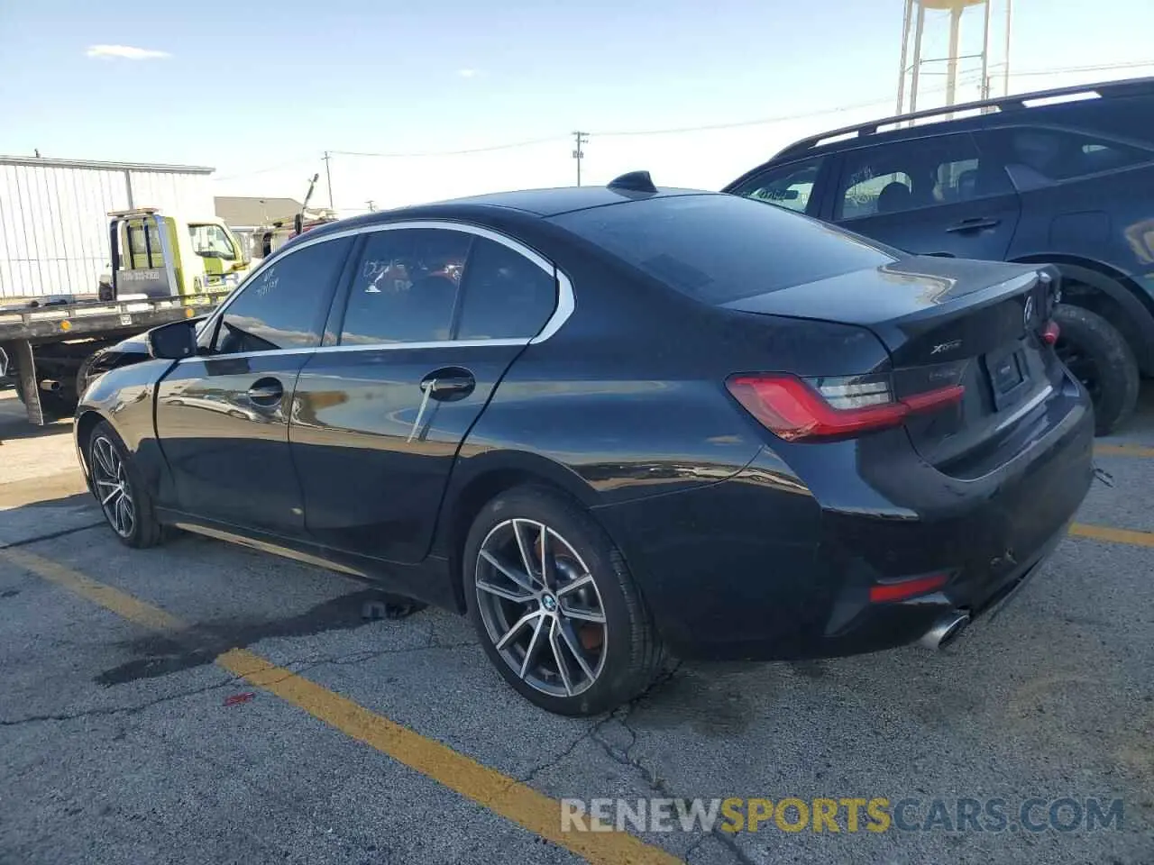 2 Photograph of a damaged car 3MW5R7J05L8B08933 BMW 3 SERIES 2020
