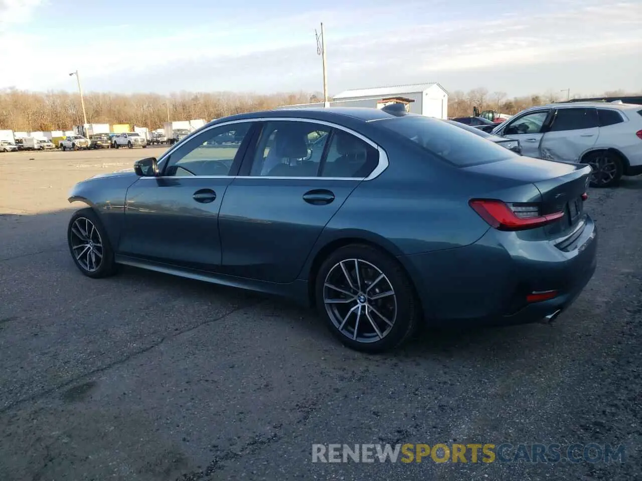 2 Фотография поврежденного автомобиля 3MW5R7J05L8B34013 BMW 3 SERIES 2020