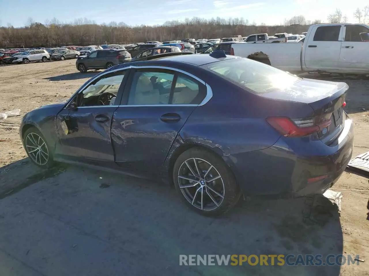 2 Photograph of a damaged car 3MW5R7J06L8B11338 BMW 3 SERIES 2020