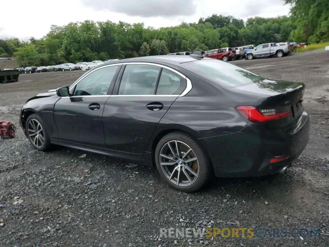 2 Photograph of a damaged car 3MW5R7J07L8B12725 BMW 3 SERIES 2020