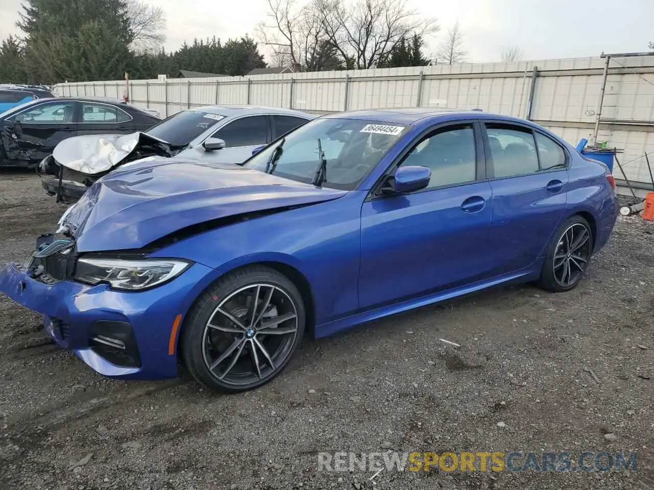 1 Photograph of a damaged car 3MW5R7J07L8B27418 BMW 3 SERIES 2020