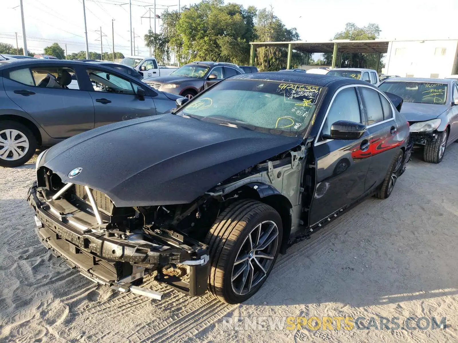 2 Photograph of a damaged car 3MW5R7J08L8B03841 BMW 3 SERIES 2020